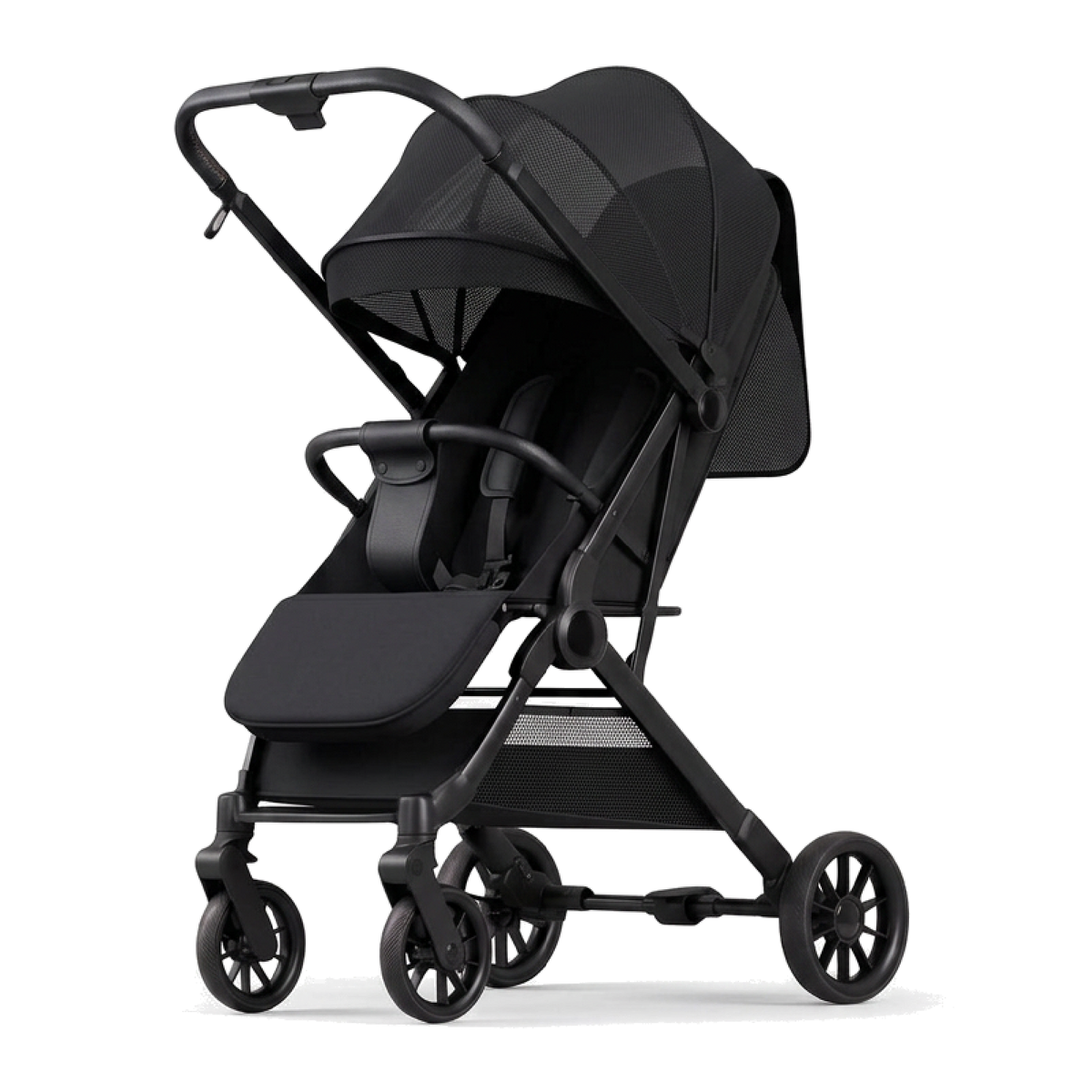 Poussette compacte de voyage coloris noir obsidienne